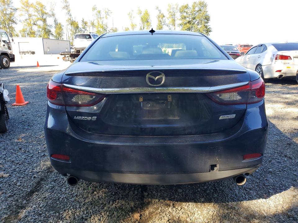 2017 Mazda 6 მანქანა იყიდება აუქციონზე, vin: JM1GL1W55H1154823, აუქციონის ნომერი: 69621176