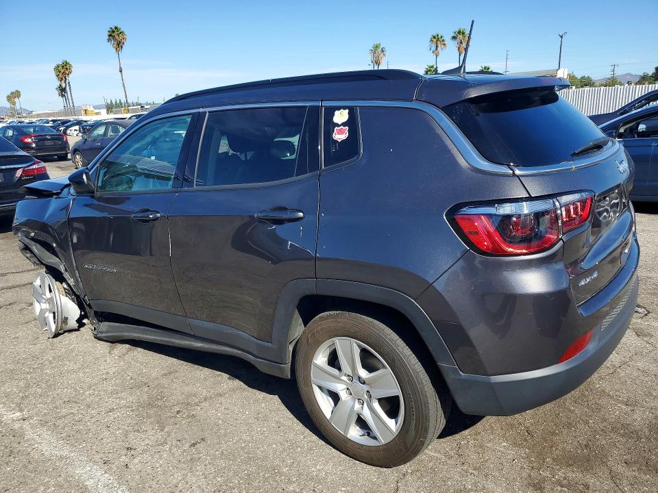 2022 Jeep Compass მანქანა იყიდება აუქციონზე, vin: 3C4NJDBB2NT184005, აუქციონის ნომერი: 68183886