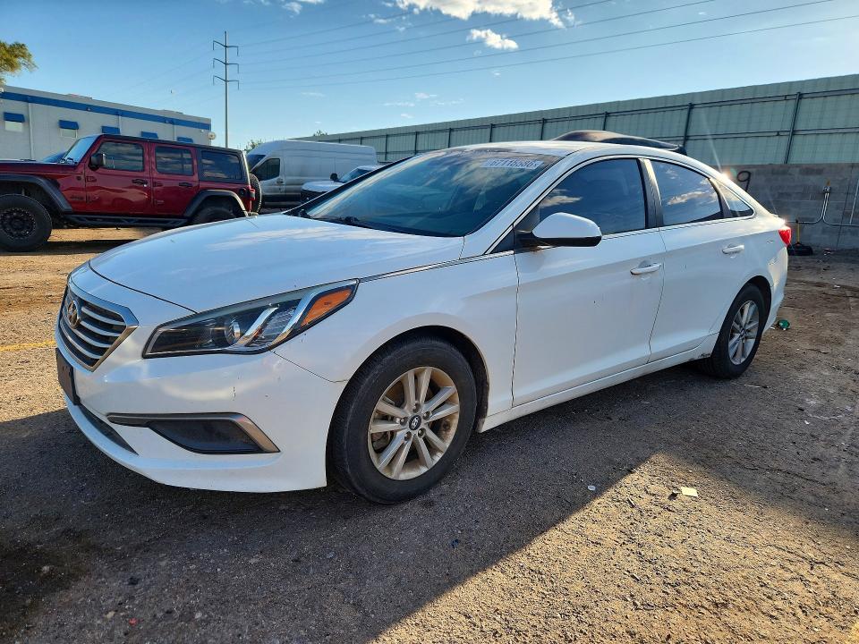 Auction sale of the 2016 Hyundai Sonata, vin: 5NPE24AF9GH345521, lot number: 67115586