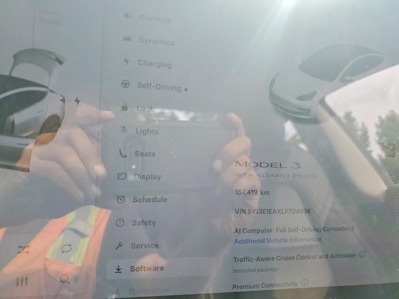 Aukcja sprzedaży 2020 Tesla Model 3, vin: 5YJ3E1EAXLF704038, numer aukcji: 67292326