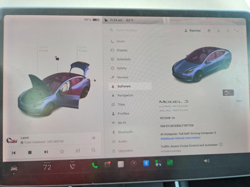 Aukcja sprzedaży 2020 Tesla Model 3, vin: 5YJ3E1EB5LF787709, numer aukcji: 68856886