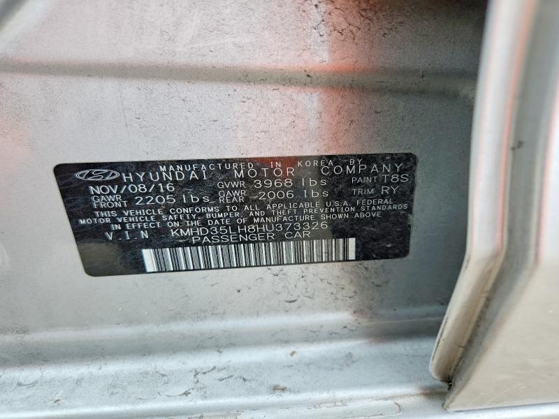 Продаж на аукціоні авто 2017 Hyundai Elantra Gt, vin: KMHD35LH8HU373326, номер лоту: 70013816
