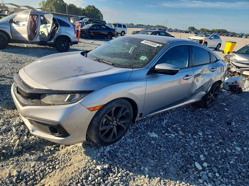 Auction sale of the 2020 Honda Civic, vin: 19XFC2F81LE026256, lot number: 66428586