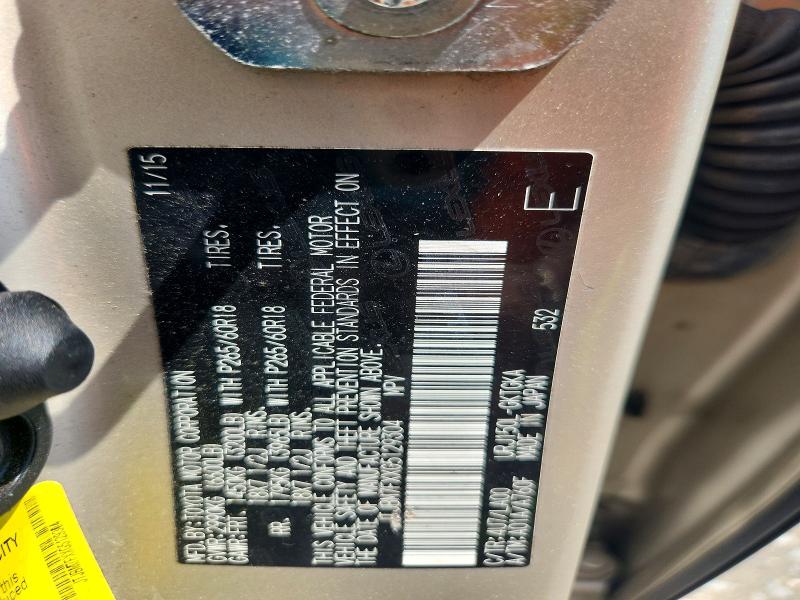 67756216 :رقم المزاد ، JTJBM7FXXG5129304 vin ، 2016 Lexus Gx مزاد بيع
