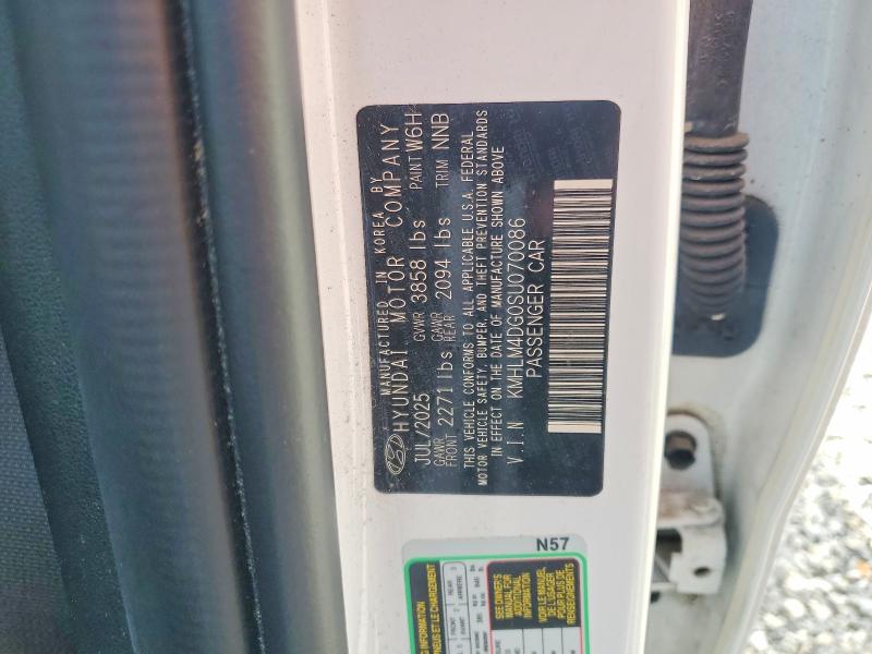 Aukcja sprzedaży 2025 Hyundai Elantra, vin: KMHLM4DG0SU070086, numer aukcji: 67900946