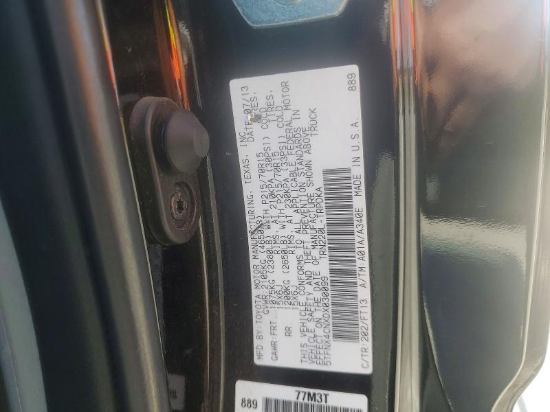 Auction sale of the 2013 Toyota Tacoma, vin: 5TFNX4CNXDX030099, lot number: 68635476