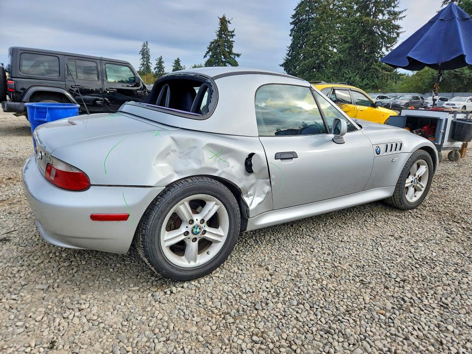 70239626 :رقم المزاد ، WBACN33431LM01988 vin ، 2001 Bmw Z3 مزاد بيع