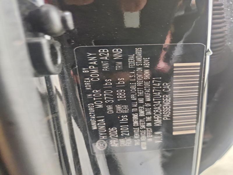 69614286 :رقم المزاد ، KMHRC8A34TU471471 vin ، 2026 Hyundai Venue مزاد بيع