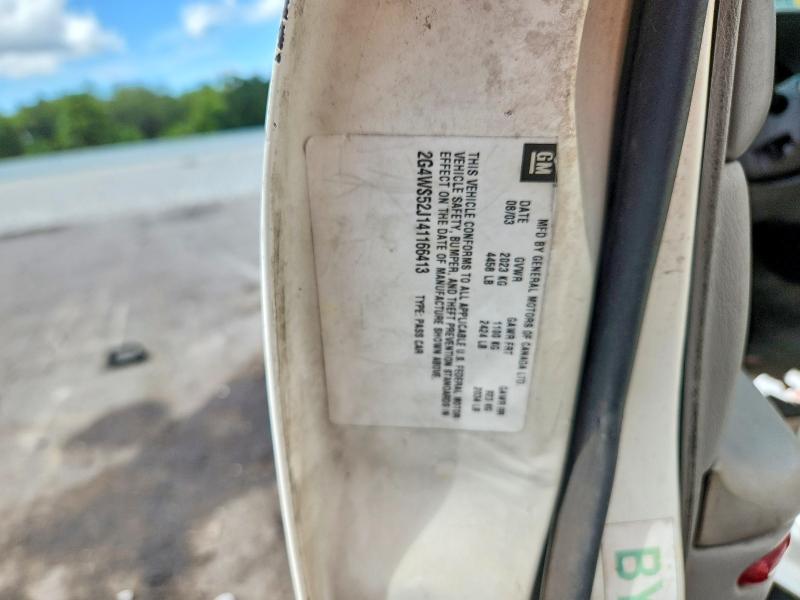 Продажа на аукционе авто 2004 Buick Century, vin: 2G4WS52J141166413, номер лота: 69767536