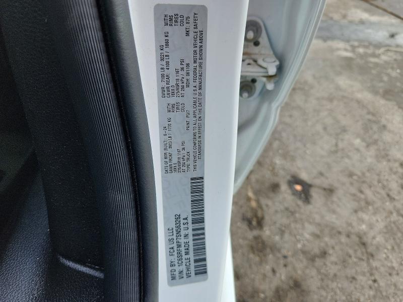 67821156 :رقم المزاد ، 1C6SRFMP7SN563262 vin ، 2025 Ram 1500 مزاد بيع