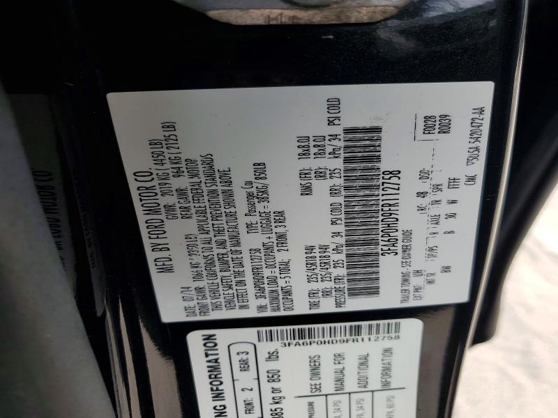 Продажа на аукционе авто 2015 Ford Fusion, vin: 3FA6P0HD9FR112758, номер лота: 70321876
