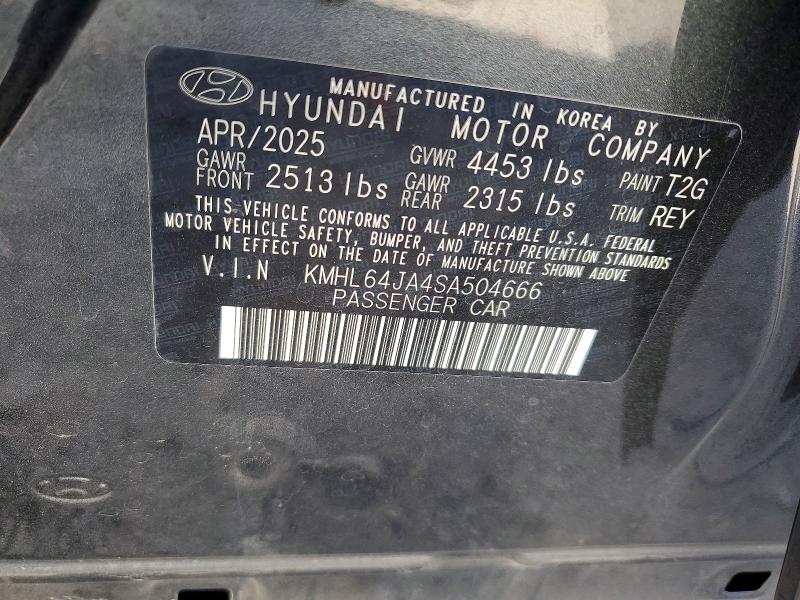 Продаж на аукціоні авто 2025 Hyundai Sonata, vin: KMHL64JA4SA504666, номер лоту: 68706686