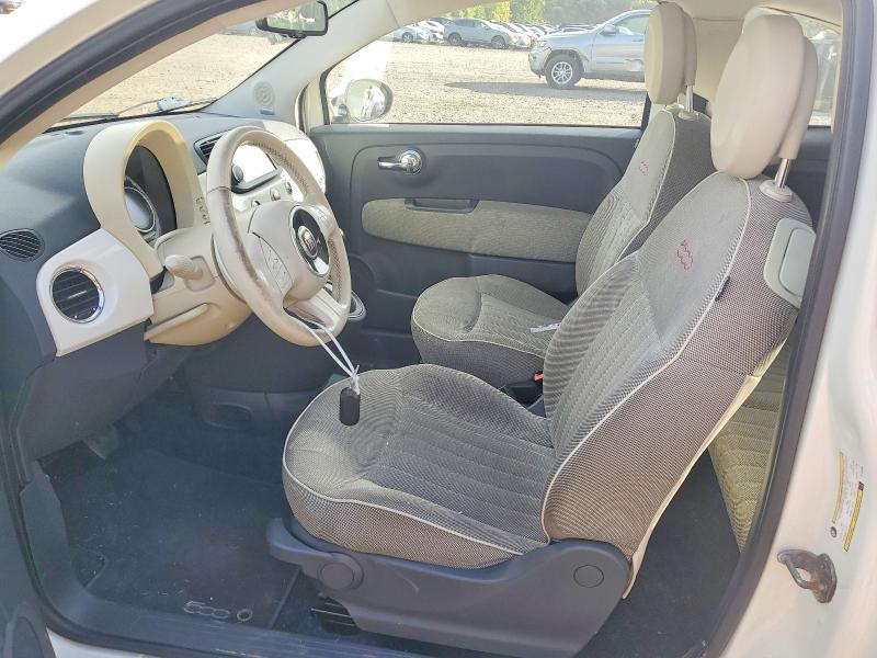70290066 :رقم المزاد ، 3C3CFFCR9CT106385 vin ، 2012 Fiat 500 مزاد بيع