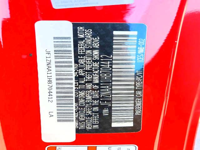 70024976 :رقم المزاد ، JF1ZNAA11H8704412 vin ، 2017 Toyota 86 مزاد بيع