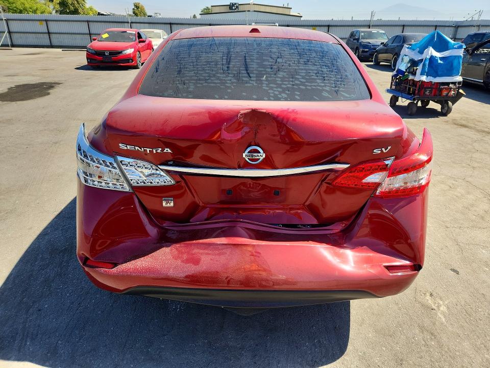 2015 Nissan Sentra მანქანა იყიდება აუქციონზე, vin: 3N1AB7AP9FY354247, აუქციონის ნომერი: 69816176