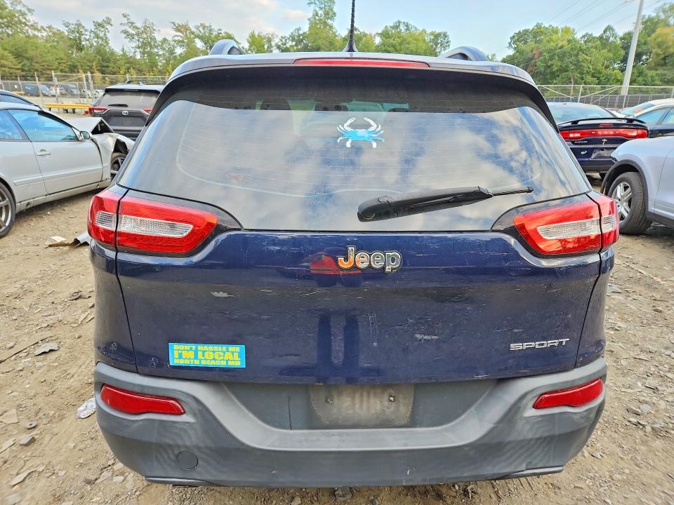 69539836 :رقم المزاد ، 1C4PJLABXFW597385 vin ، 2015 Jeep Cherokee مزاد بيع