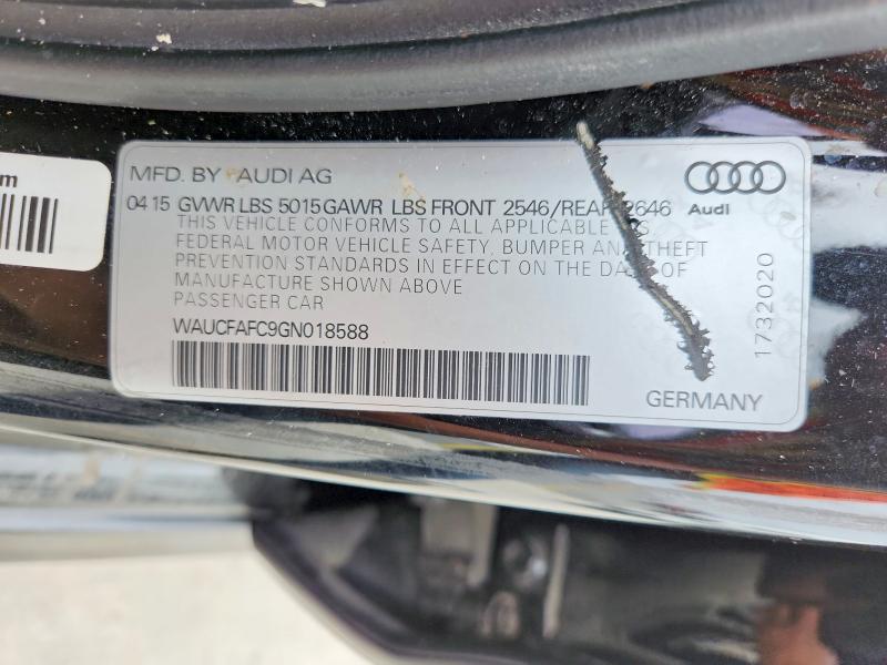Aukcja sprzedaży 2016 Audi A6, vin: WAUCFAFC9GN018588, numer aukcji: 70355556