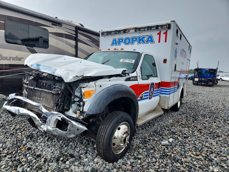 69211946 :رقم المزاد ، 1FDUF4GT8EEB52931 vin ، 2014 Ford F450 مزاد بيع