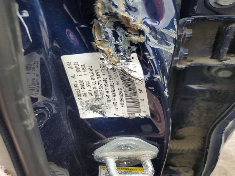 69695116 :رقم المزاد ، 1HGCP26869A050492 vin ، 2009 Honda Accord مزاد بيع
