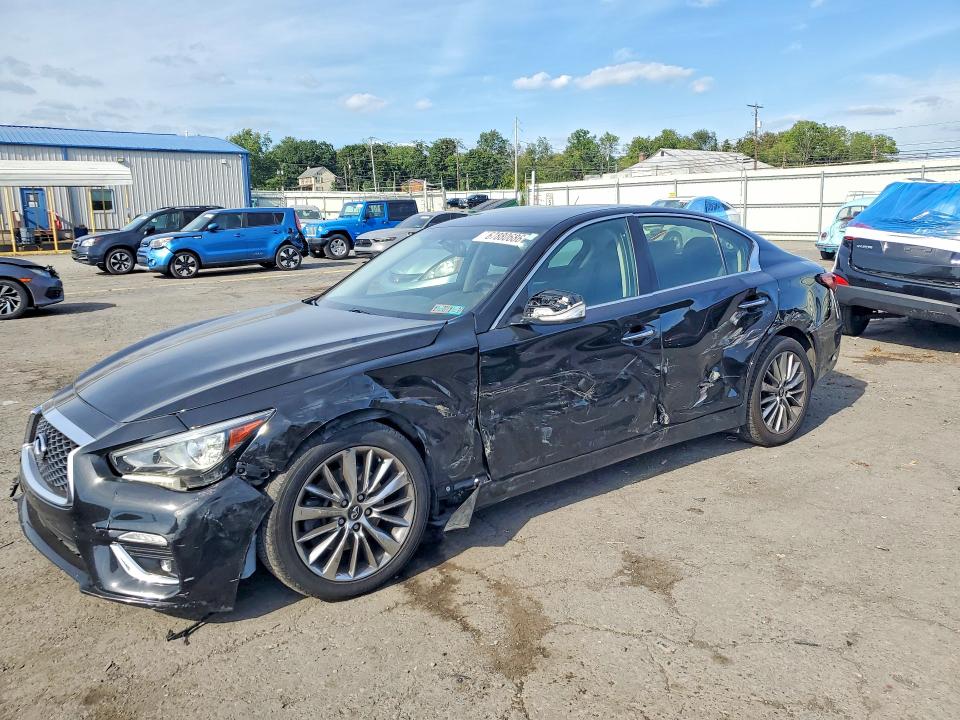 2018 Infiniti Q50 მანქანა იყიდება აუქციონზე, vin: JN1EV7AR9JM445895, აუქციონის ნომერი: 67880686