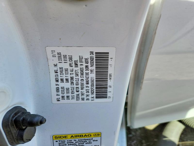 Aukcja sprzedaży 2013 Honda Accord, vin: 1HGCR2F39DA088211, numer aukcji: 68410046