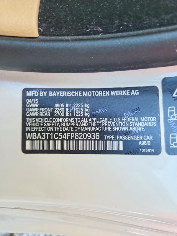 Продаж на аукціоні авто 2015 Bmw 428, vin: WBA3T1C54FP820936, номер лоту: 69487986