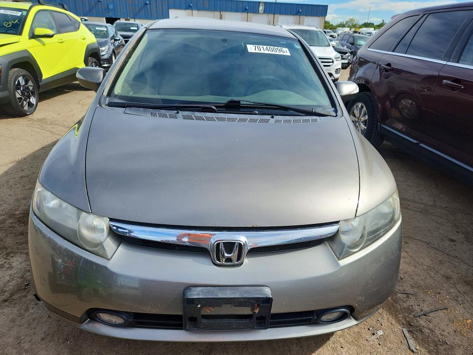 70140096 :رقم المزاد ، JHMFA36248S019053 vin ، 2008 Honda Civic مزاد بيع