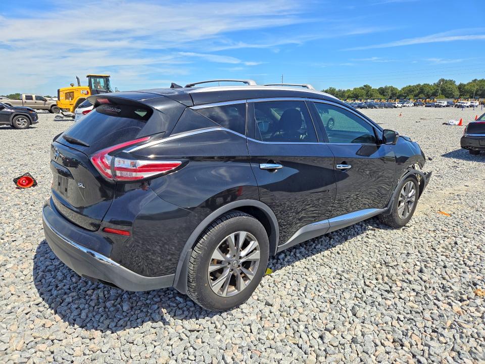 2016 Nissan Murano მანქანა იყიდება აუქციონზე, vin: 5N1AZ2MGXGN138800, აუქციონის ნომერი: 70492156