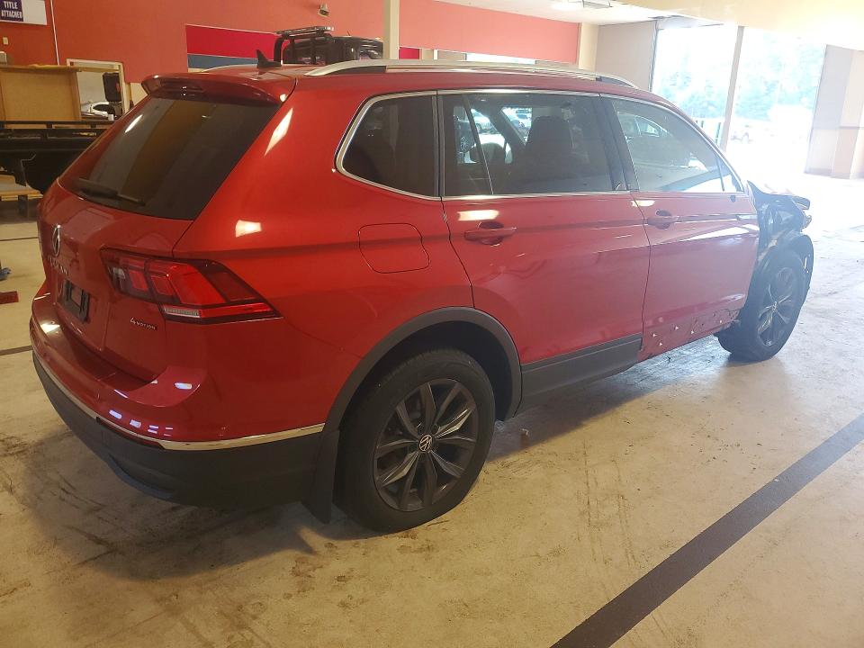 2022 Volkswagen Tiguan მანქანა იყიდება აუქციონზე, vin: 3VV2B7AX8NM034202, აუქციონის ნომერი: 68797536