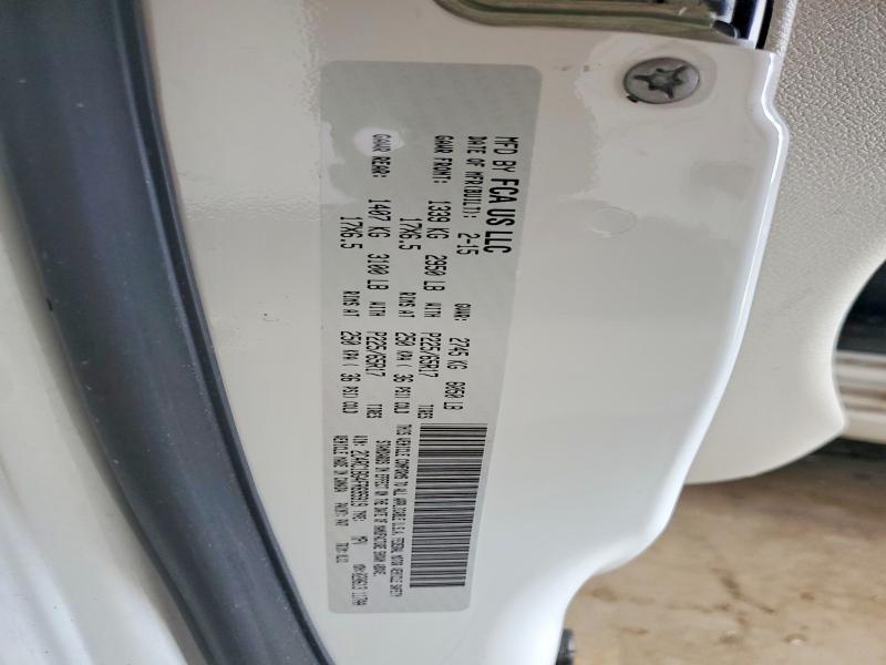 68055336 :رقم المزاد ، 2C4RC1BG4FR695919 vin ، 2015 Chrysler Town & Country مزاد بيع