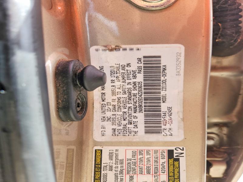 Aukcja sprzedaży 2004 Toyota Corolla, vin: 1NXBR32E04Z269635, numer aukcji: 69093386