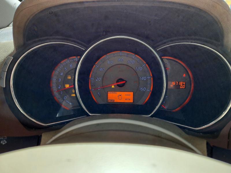 2009 Nissan Murano მანქანა იყიდება აუქციონზე, vin: JN8AZ18W09W208371, აუქციონის ნომერი: 70663766