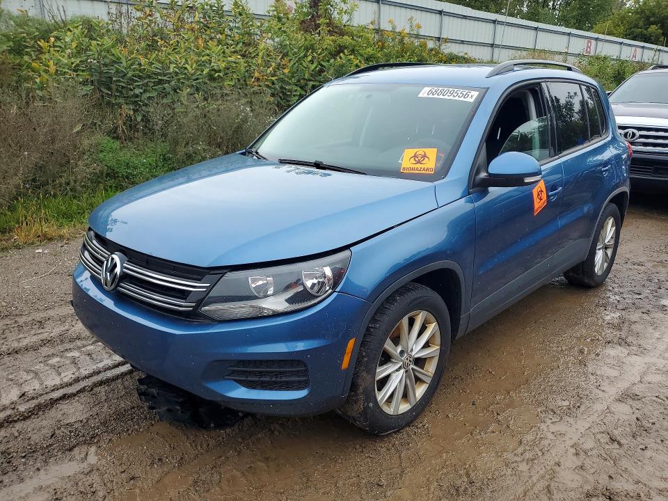 Продажа на аукционе авто 2018 Volkswagen Tiguan Limited, vin: WVGBV7AX0JK005134, номер лота: 68809556