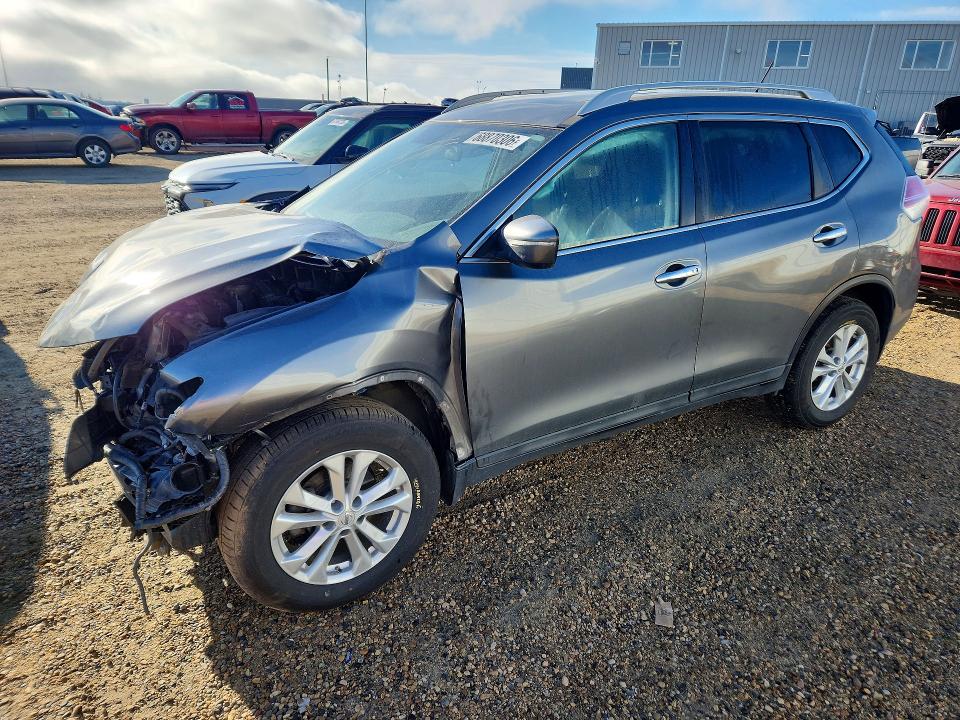 2014 Nissan Rogue მანქანა იყიდება აუქციონზე, vin: 5N1AT2MVXEC860261, აუქციონის ნომერი: 68870306