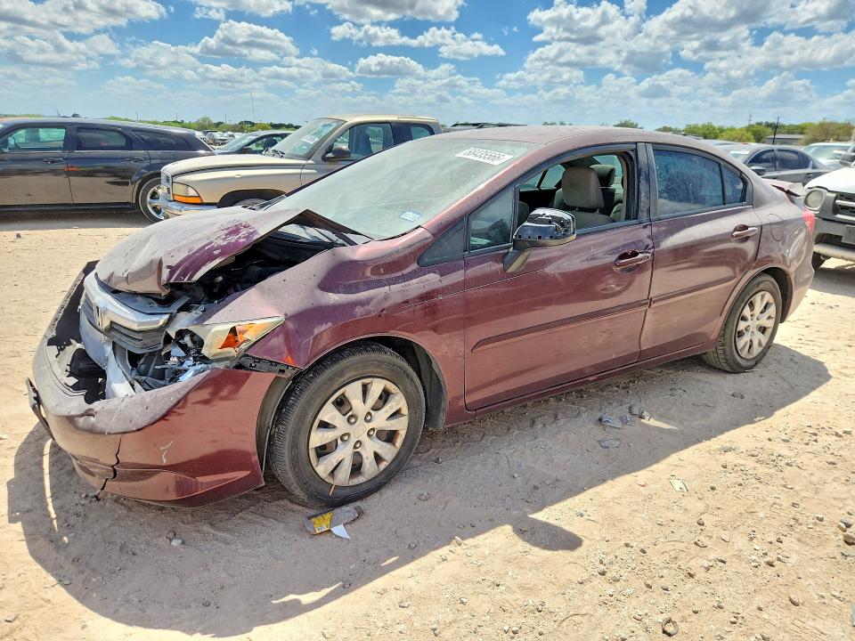 Продажа на аукционе авто 2012 Honda Civic, vin: 2HGFB2F54CH612836, номер лота: 68435566