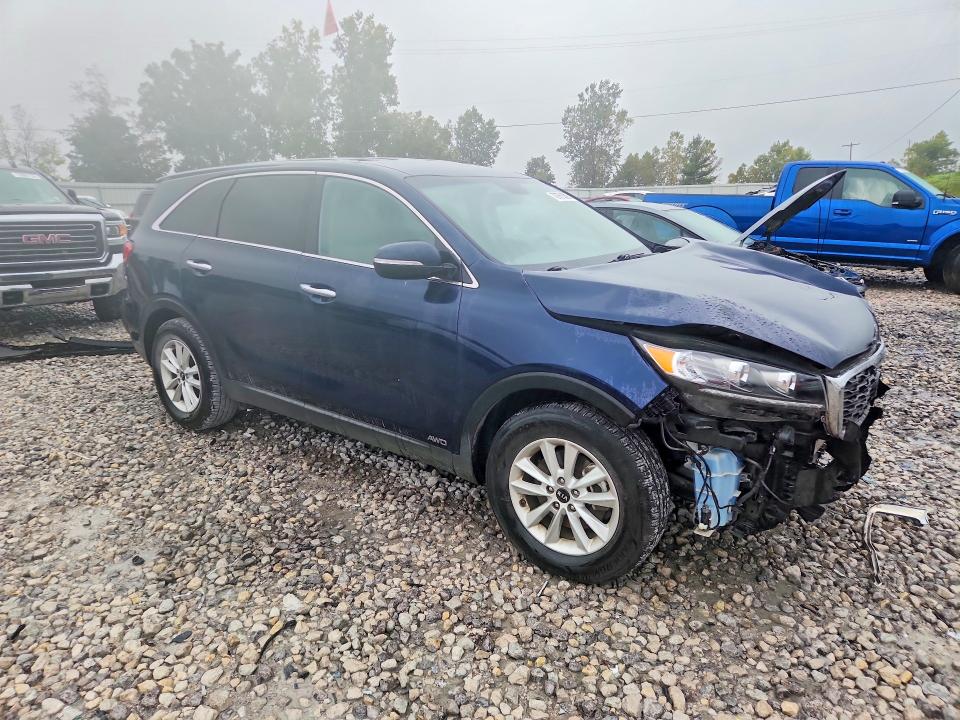 70761336 :رقم المزاد ، 5XYPGDA58KG498876 vin ، 2019 Kia Sorento مزاد بيع