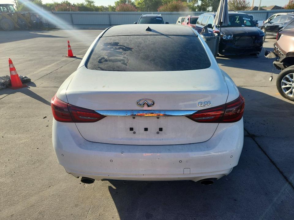 2021 Infiniti Q50 მანქანა იყიდება აუქციონზე, vin: JN1EV7BPXMM704878, აუქციონის ნომერი: 69126196