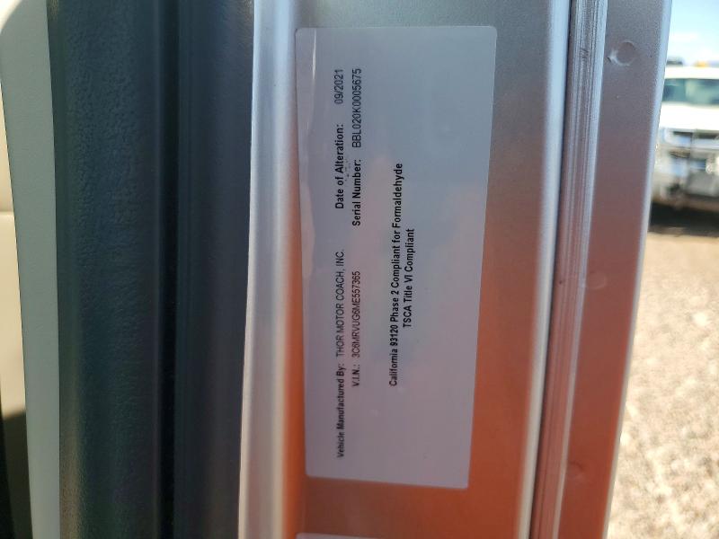 Aukcja sprzedaży 2022 Thmc 24sx Promaster, vin: 3C6MRVUG6ME557365, numer aukcji: 69791116