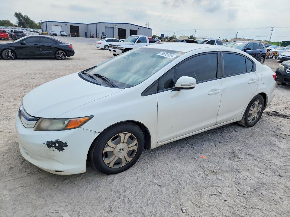 Продажа на аукционе авто 2012 Honda Civic Hyb 4d L, vin: JHMFB4F31CS007298, номер лота: 70632616