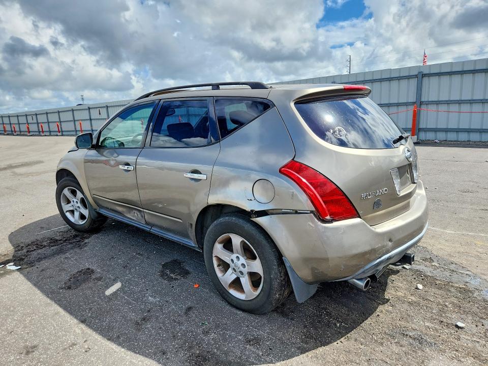 2003 Nissan Murano მანქანა იყიდება აუქციონზე, vin: JN8AZ08T93W119888, აუქციონის ნომერი: 67042676
