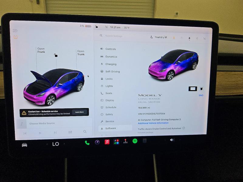 Aukcja sprzedaży 2020 Tesla Model Y, vin: 5YJYGDEE4LF037004, numer aukcji: 65606376