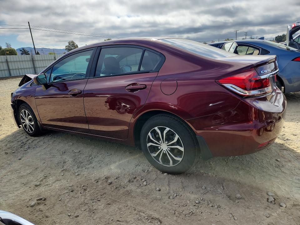 69979356 :رقم المزاد ، 2HGFB2F58FH527308 vin ، 2015 Honda Civic مزاد بيع