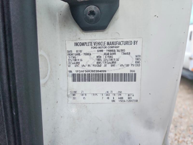 Продажа на аукционе авто 2008 Ford F550, vin: 1FDAF56R38EB94099, номер лота: 68855706