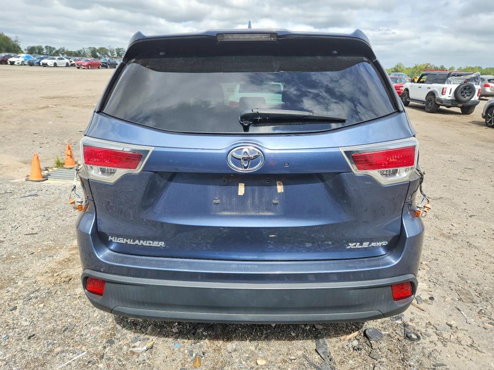 Aukcja sprzedaży 2015 Toyota Highlander, vin: 5TDJKRFH6FS223861, numer aukcji: 69911546