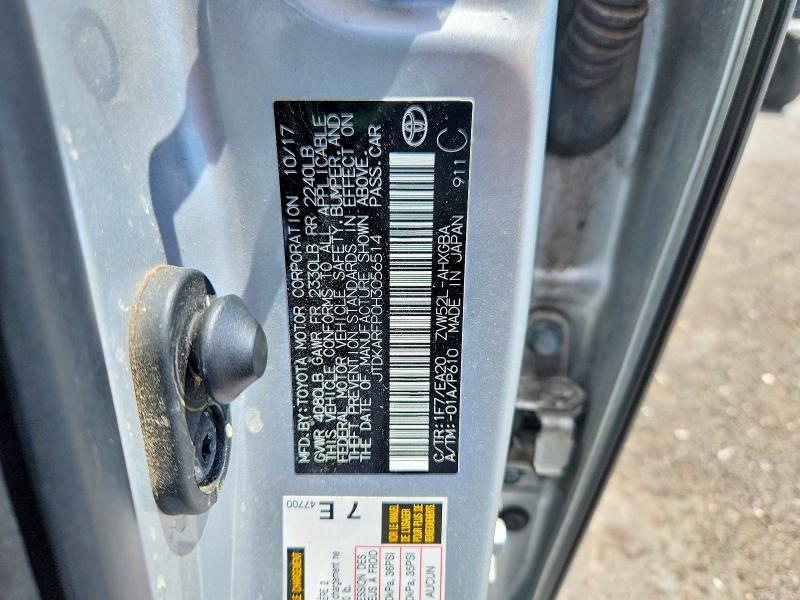 68935926 :رقم المزاد ، JTDKARFP0H3056514 vin ، 2017 Toyota Prius Prime مزاد بيع