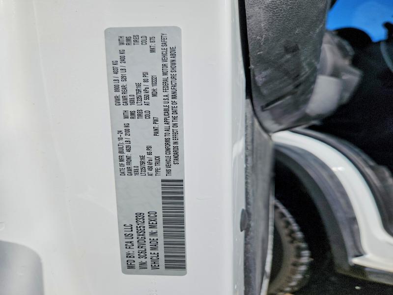 Продажа на аукционе авто 2025 Ram Promaster 2500, vin: 3C6LRVDGXSE512339, номер лота: 67516456