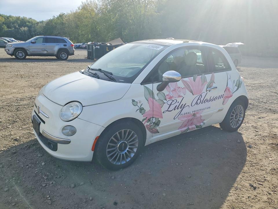 70290066 :رقم المزاد ، 3C3CFFCR9CT106385 vin ، 2012 Fiat 500 مزاد بيع