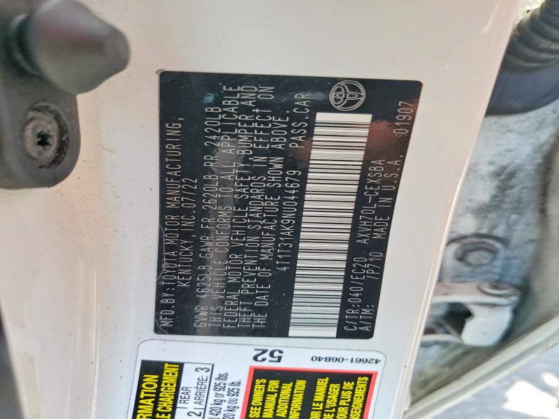 Aukcja sprzedaży 2022 Toyota Camry Hybrid, vin: 4T1T31AK9NU044679, numer aukcji: 67703196