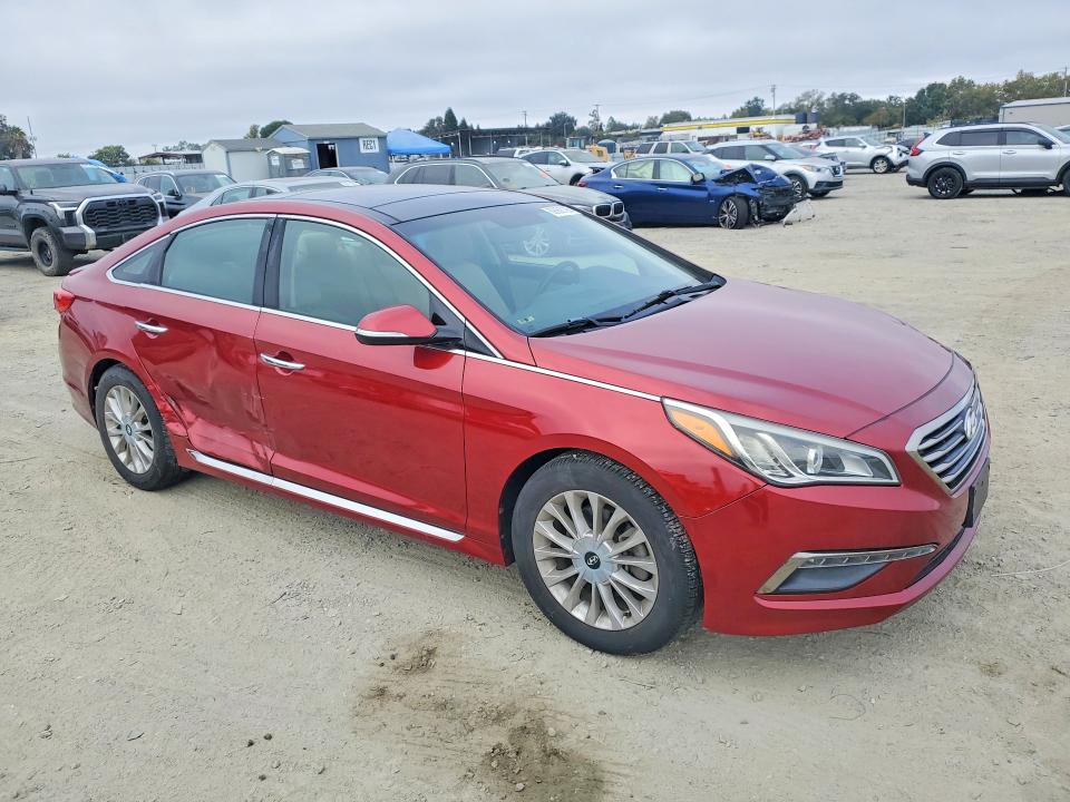 69956796 :رقم المزاد ، 5NPE34AF1FH239530 vin ، 2015 Hyundai Sonata مزاد بيع