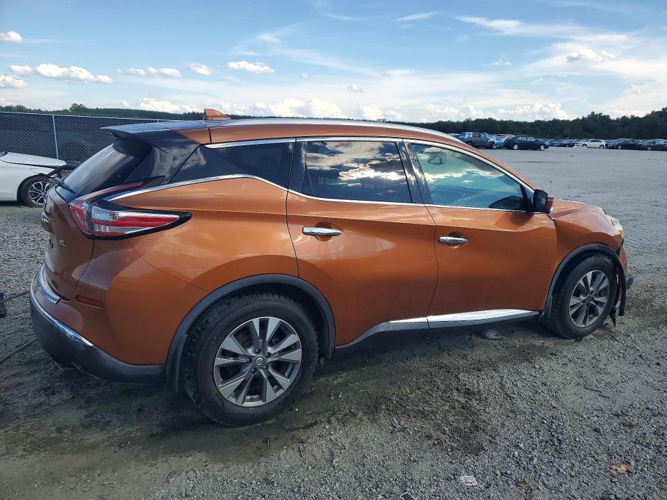 2017 Nissan Murano მანქანა იყიდება აუქციონზე, vin: 5N1AZ2MG4HN106152, აუქციონის ნომერი: 67788636